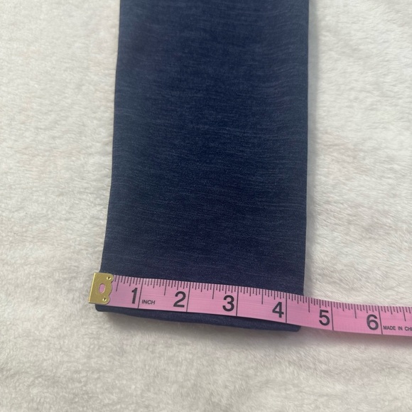 Athleta Blue Leggings with Seamless Waistband and Stretchy Fit - Picture 2 of 12